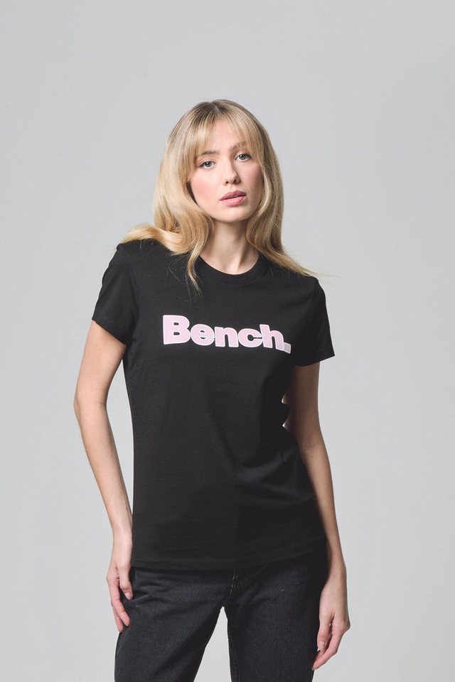 Bench. Kurzarmshirt LEORA figurbetonte Passform, mit Rundhalsausschnitt – Bild 2 von 5