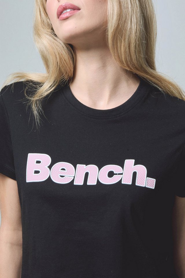 Bench. Kurzarmshirt LEORA figurbetonte Passform, mit Rundhalsausschnitt – Bild 3 von 5