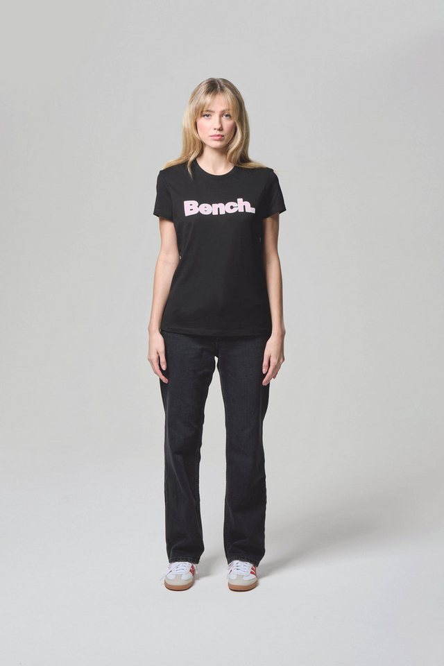 Bench. Kurzarmshirt LEORA figurbetonte Passform, mit Rundhalsausschnitt – Bild 5 von 5