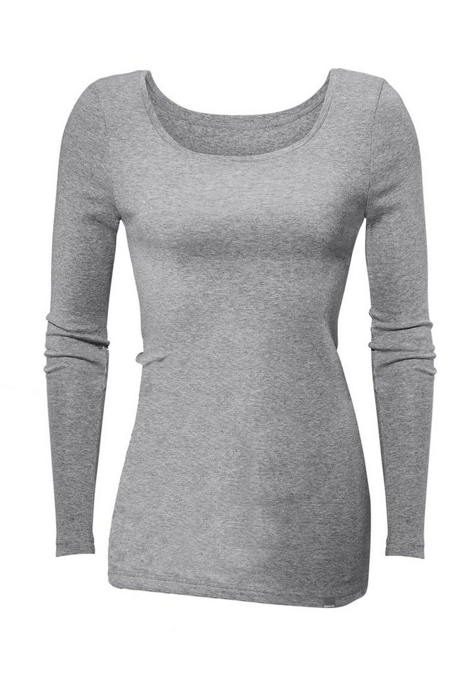 Bench. Langarmshirt aus feiner Rippware (2er-Pack) aus leichter Baumwoll-Qualität – Bild 4 von 5