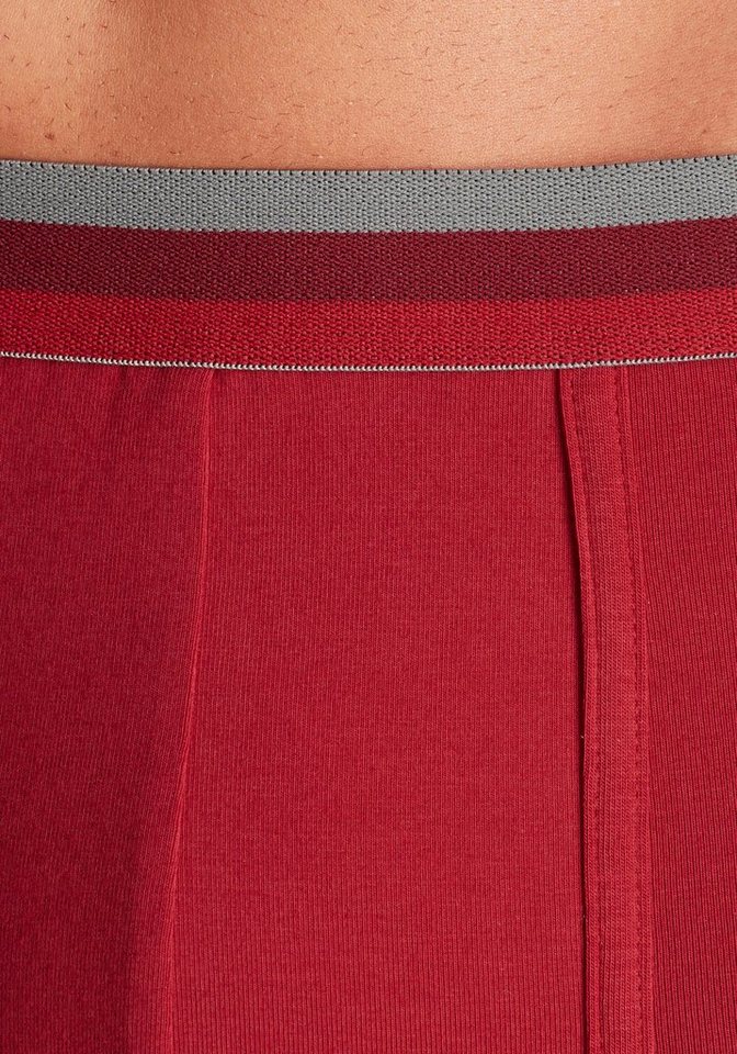 Bench. Langer Boxer (Packung, 3-St) Unterhosen mit elastischem Bund und Logodruck auf dem Bein – Bild 4 von 5