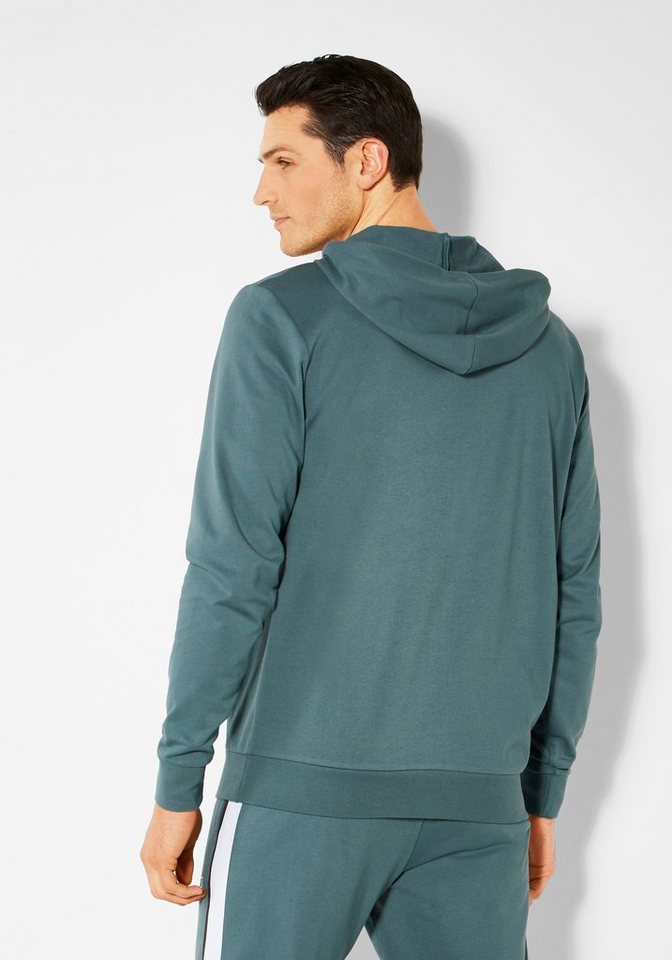 Bench. Loungewear Hoodie Langarm, Sweatshirt mit Rundhals und Kapuze, Baumwollmischung – Bild 3 von 5