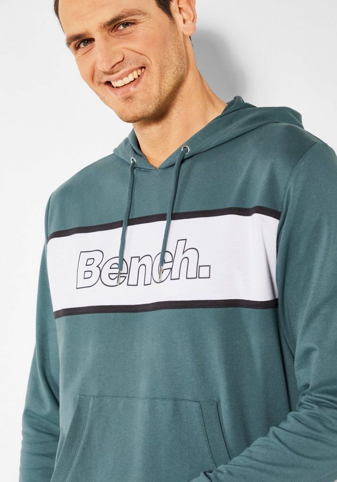 Bench. Loungewear Hoodie Langarm, Sweatshirt mit Rundhals und Kapuze, Baumwollmischung – Bild 4 von 5