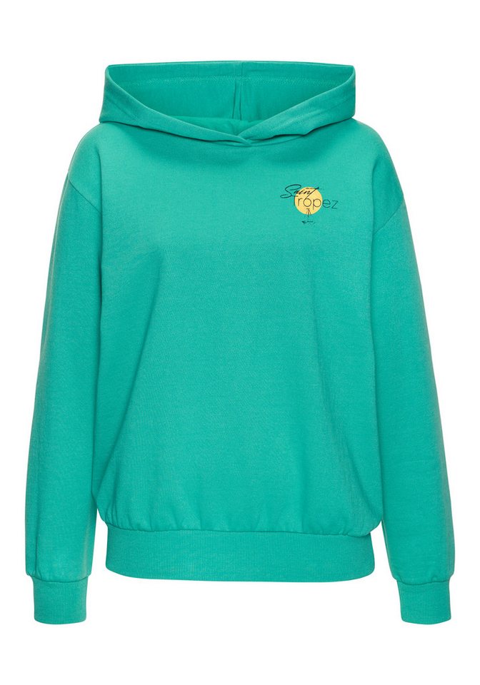 Bench. Loungewear Kapuzenpullover mit großem Print auf dem Rücken, Home- und Loungewear Serie – Bild 2 von 5