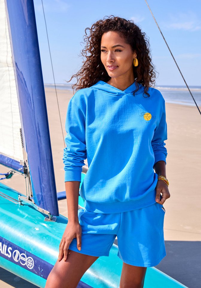 Bench. Loungewear Kapuzenpullover mit großem Print auf dem Rücken, Home- und Loungewear Serie – Bild 3 von 5