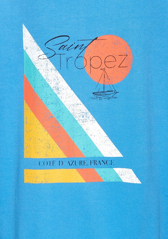 Bench. Loungewear Kapuzenpullover mit großem Print auf dem Rücken, Home- und Loungewear Serie – Bild 5 von 5