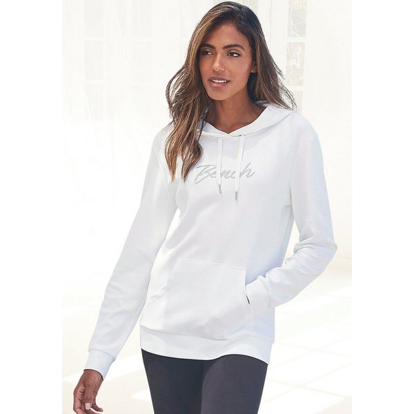 Bench. Loungewear Kapuzensweatshirt mit glänzender Logostickerei, Loungeanzug, Hoodie