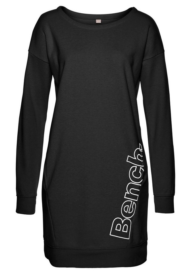 Bench. Loungewear Sweatkleid mit seitlichen Eingrifftaschen, Home- und Loungewear Serie – Bild 2 von 5