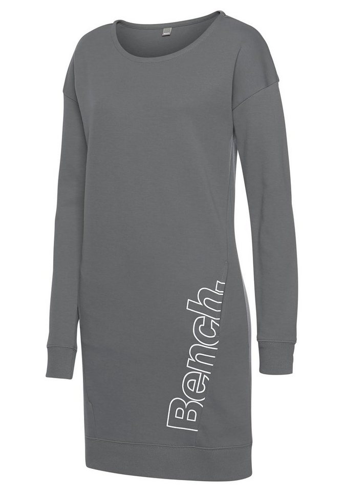 Bench. Loungewear Sweatkleid mit seitlichen Eingrifftaschen, Home- und Loungewear Serie – Bild 4 von 5