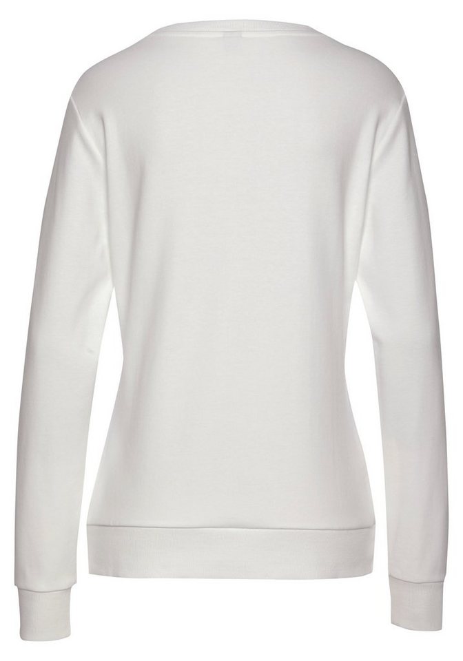 Bench. Loungewear Sweatshirt mit Logostickerei, Loungewear – Bild 4 von 5