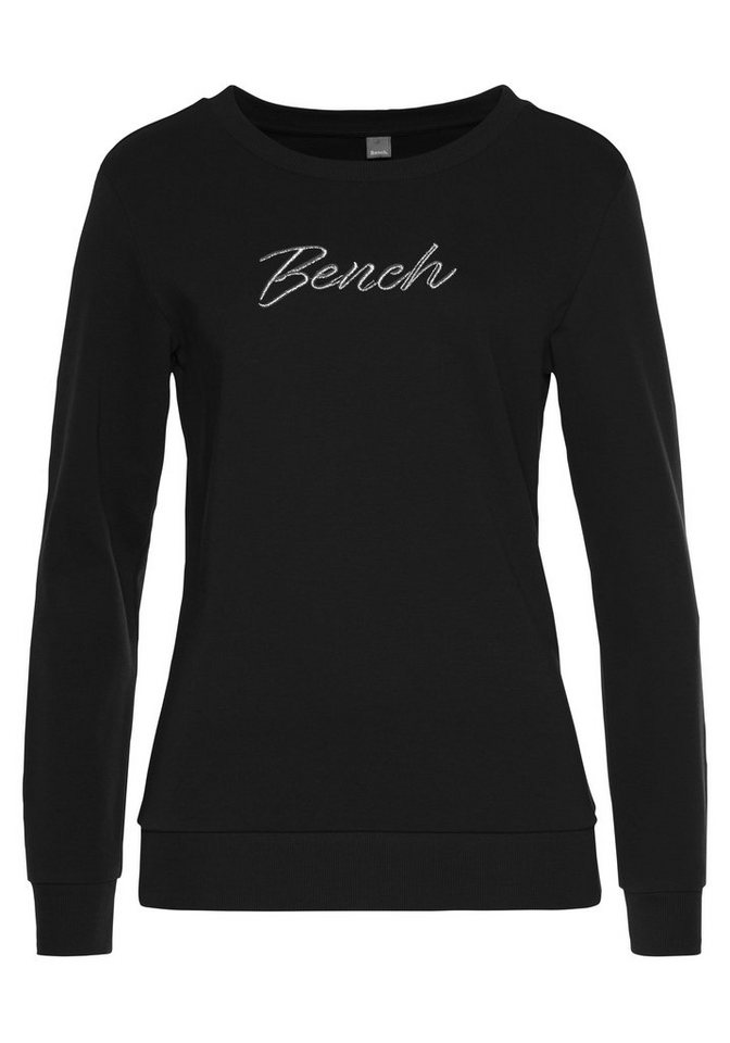 Bench. Loungewear Sweatshirt mit Logostickerei, Loungewear – Bild 2 von 4