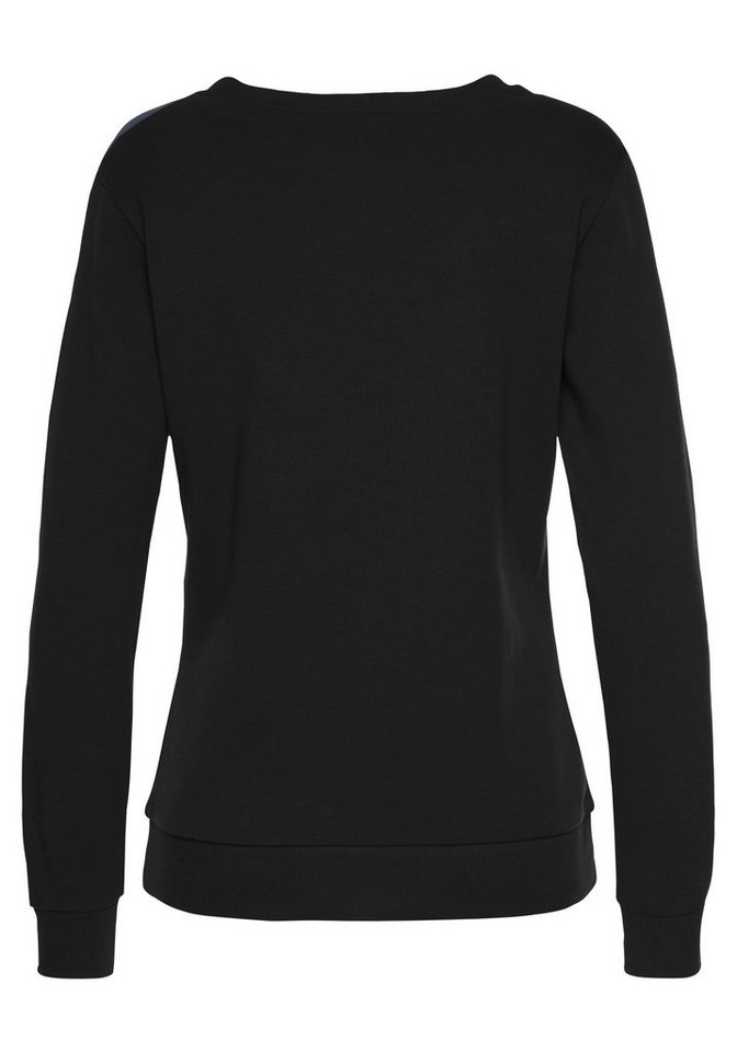 Bench. Loungewear Sweatshirt mit Logostickerei, Loungewear – Bild 4 von 4