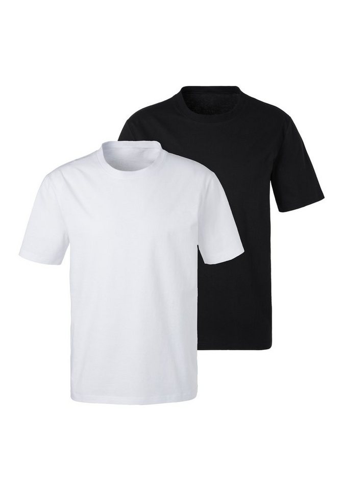 Bench. Loungewear T-Shirt (2er-Pack) Basic in uni – Bild 2 von 2