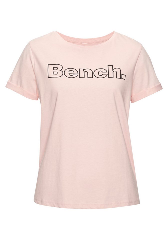 Bench. Loungewear T-Shirt (Packung, 2-tlg) im doppelpack mit Logodruck, Loungewear – Bild 2 von 5