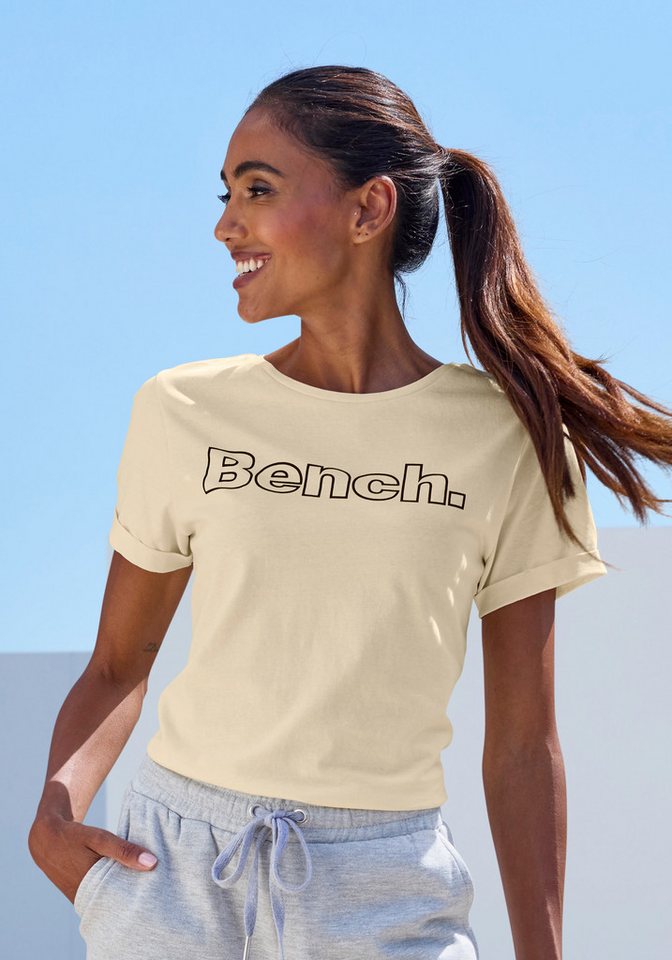 Bench. Loungewear T-Shirt (Packung, 2-tlg) im doppelpack mit Logodruck, Loungewear – Bild 4 von 5
