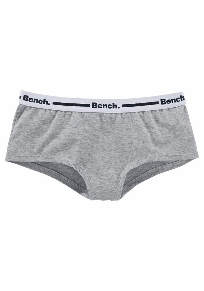 Bench. Panty (Packung, 3-St) unifarben und meliert, mit Logoschriftzügen, Baumwollmischung – Bild 2 von 5