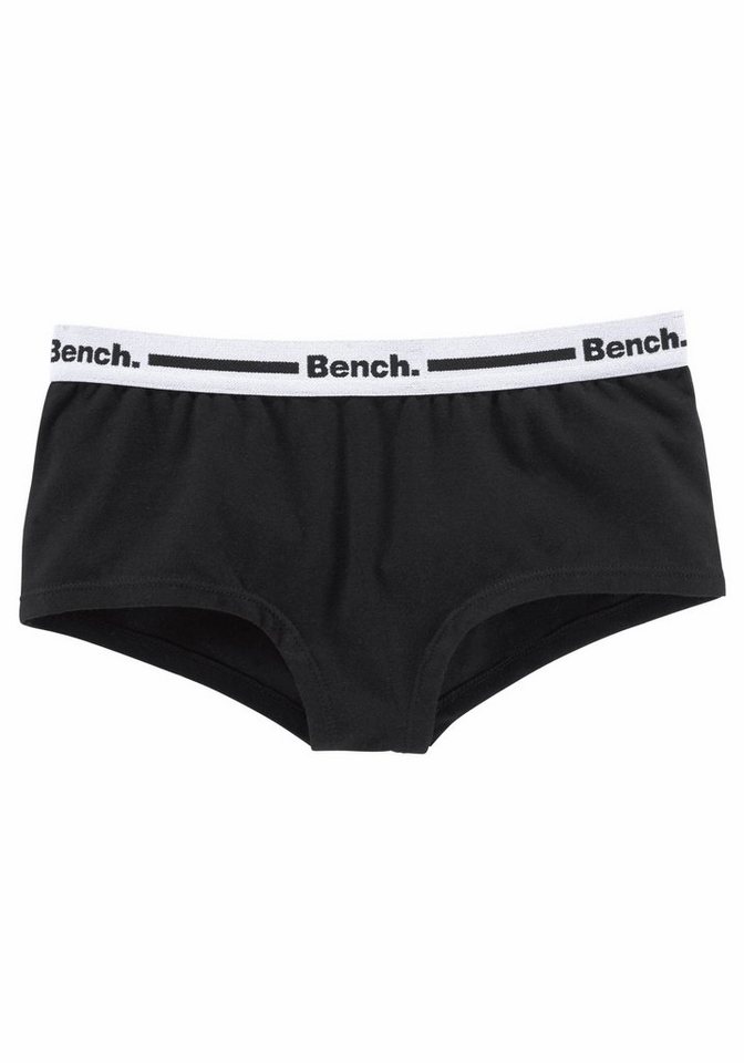 Bench. Panty (Packung, 3-St) unifarben und meliert, mit Logoschriftzügen, Baumwollmischung – Bild 3 von 5