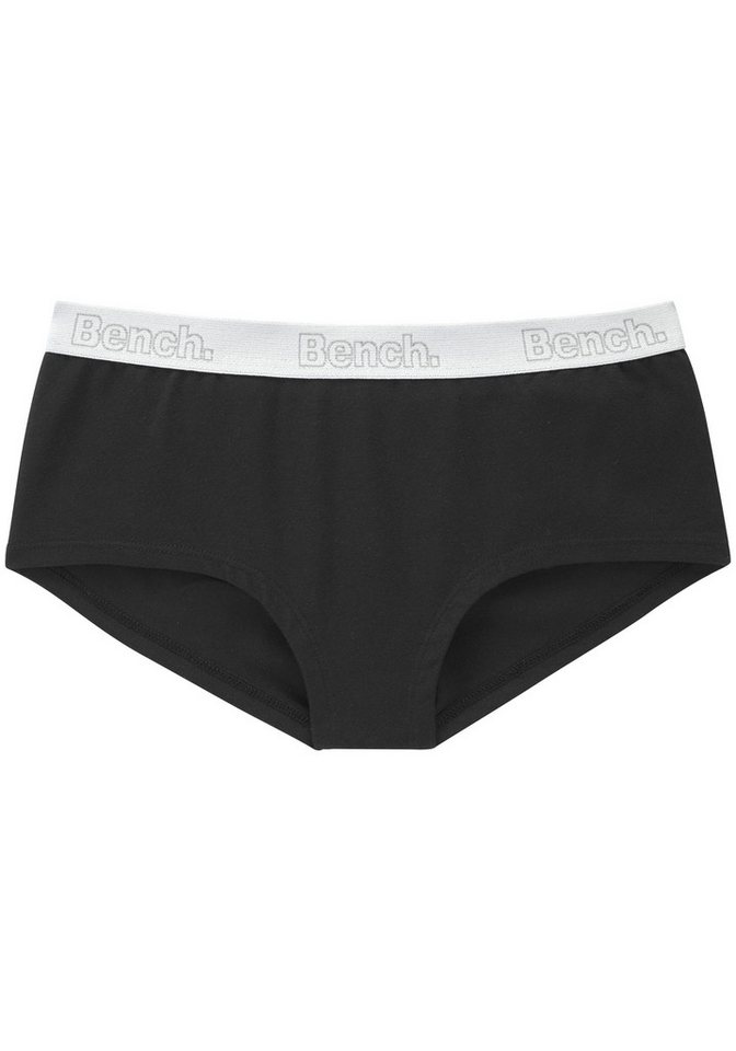Bench. Panty (Packung, 4-St) unifarben, mit Logoschriftzug, Baumwollmischung – Bild 5 von 5