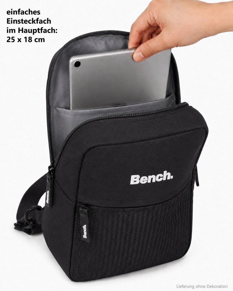 Bench. Rucksack Eingurt Freizeitrucksack Crossbody Tasche Sport, Fahrradrucksack Wandern Damen Herren Bike Sling Bag 64206 + Etui – Bild 3 von 5