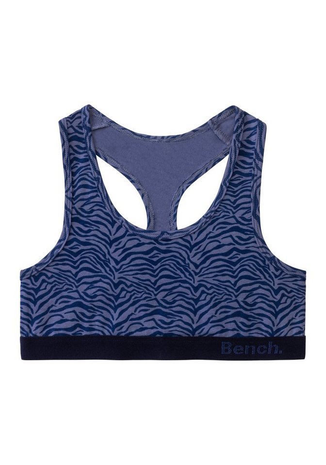 Bench. Set: Bustier (4-tlg., mit Panty) in tonigem Zebramuster – Bild 2 von 5