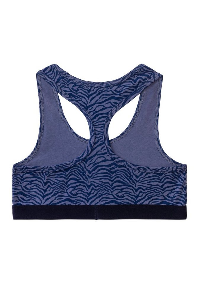 Bench. Set: Bustier (4-tlg., mit Panty) in tonigem Zebramuster – Bild 4 von 5