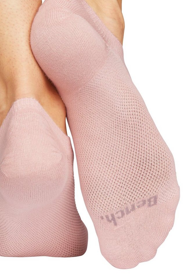 Bench. Sneakersocken Damen Füßlinge, Rutschfest Silikon, Atmungsaktive Kurzsocken (Packung, 10-Paar, No Show) mit Pikeestruktur für Loafer und Sneaker Schuhe – Bild 4 von 5