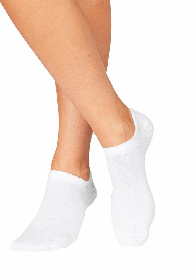 Bench. Sneakersocken Niedrige Sneaker Socken, Damen Baumwolle Sportsocken Atmungsaktiv (Packung, 5-Paar) für modische Sneaker-Schuhe – Bild 2 von 5