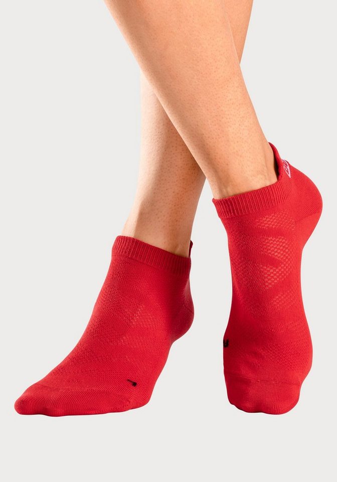 Bench. Sneakersocken (Packung, 6-Paar) mit Lüftungskanälen in Netzstruktur – Bild 3 von 5