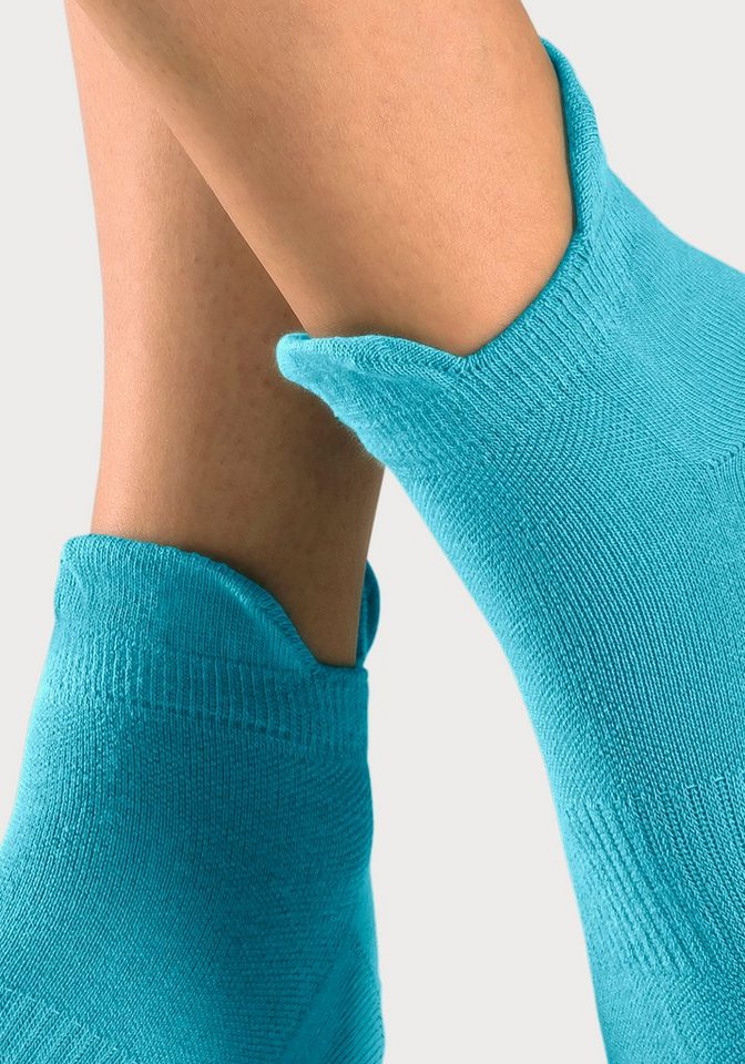Bench. Sneakersocken (Packung, 6-Paar) mit feiner Mesh Konstruktion und Mittelfußgummi – Bild 4 von 5
