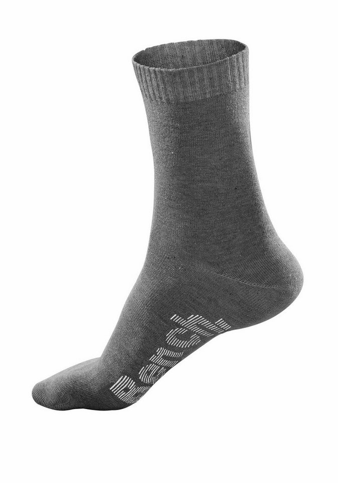 Bench. Socken Damen Herren Basic Socken für Freizeit und Alltag (Box, 6-Paar, in der Geschenkbox) in der praktischen Box mit verschiedenfarbigen Logos – Bild 3 von 5