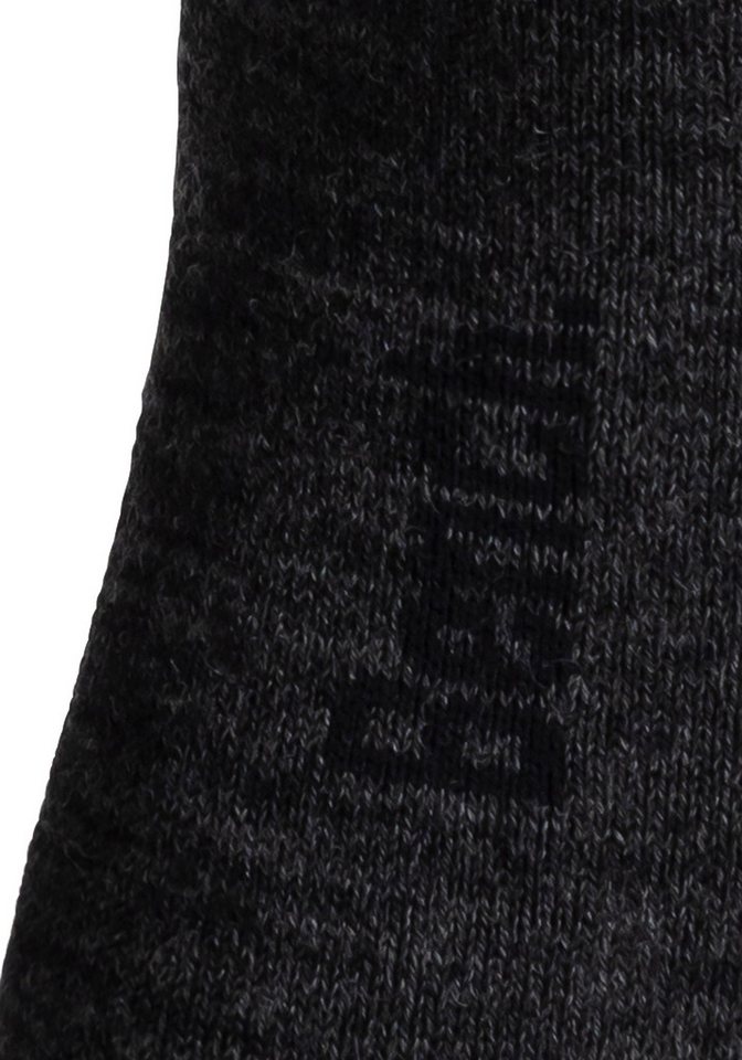 Bench. Socken Damen Wollsocken, Basic mit weichem Gummibund, Wandersocken (Packung, 3-Paar) Damensocken aus flauschigem Material mit wärmender Wolle – Bild 5 von 5