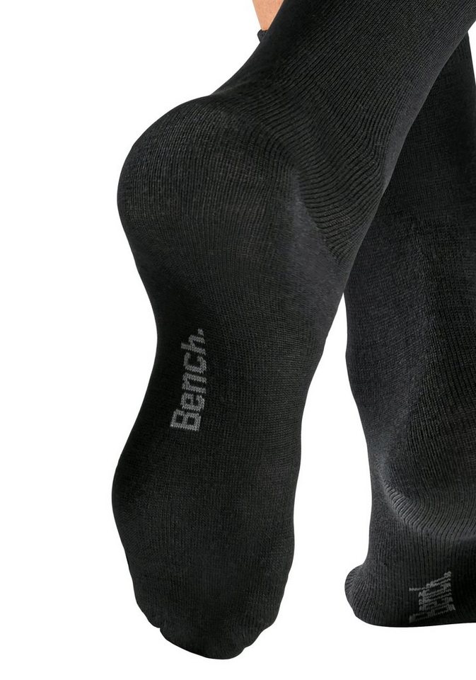 Bench. Socken Herren Wollsocken, Basic uni (Packung, 3-Paar, Gr. 39-42 bis 47-48) Herrensocken mit wärmender Wolle – Bild 5 von 5