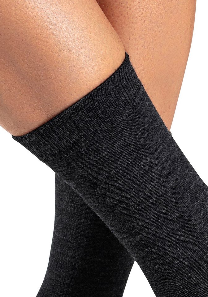 Bench. Socken Herren Wollsocken, Basic uni (Packung, 3-Paar, Gr. 39-42 bis 47-48) Herrensocken mit wärmender Wolle – Bild 5 von 5