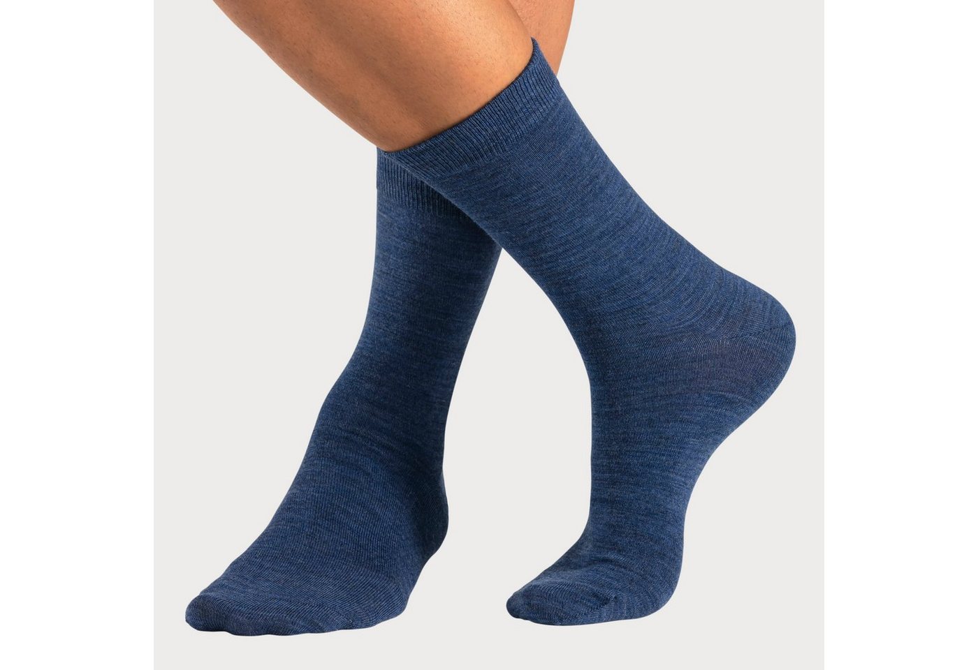 Bench. Socken Herren Wollsocken, Basic uni (Packung, 3-Paar, Gr. 39-42 bis 47-48) Herrensocken mit wärmender Wolle – Bild 3 von 5