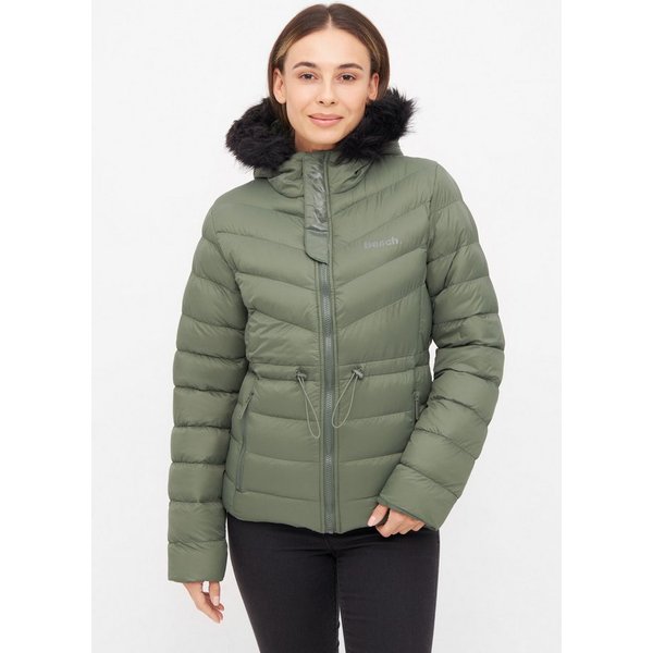 Bench. Steppjacke INKEN lässige Passform, aus Polyester, mit Reißverschluss