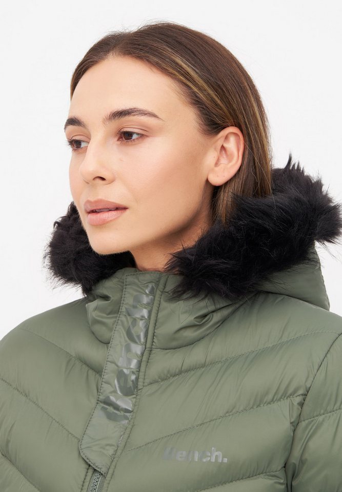 Bench. Steppjacke INKEN lässige Passform, aus Polyester, mit Reißverschluss – Bild 3 von 4