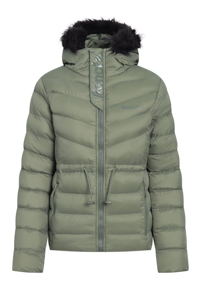 Bench. Steppjacke INKEN lässige Passform, aus Polyester, mit Reißverschluss – Bild 4 von 4