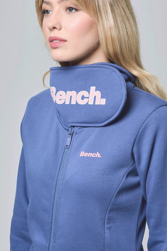 Bench. Sweatjacke HAYLO aus Baumwolle und Polyester, figurbetonte Passform, Langarm – Bild 3 von 5