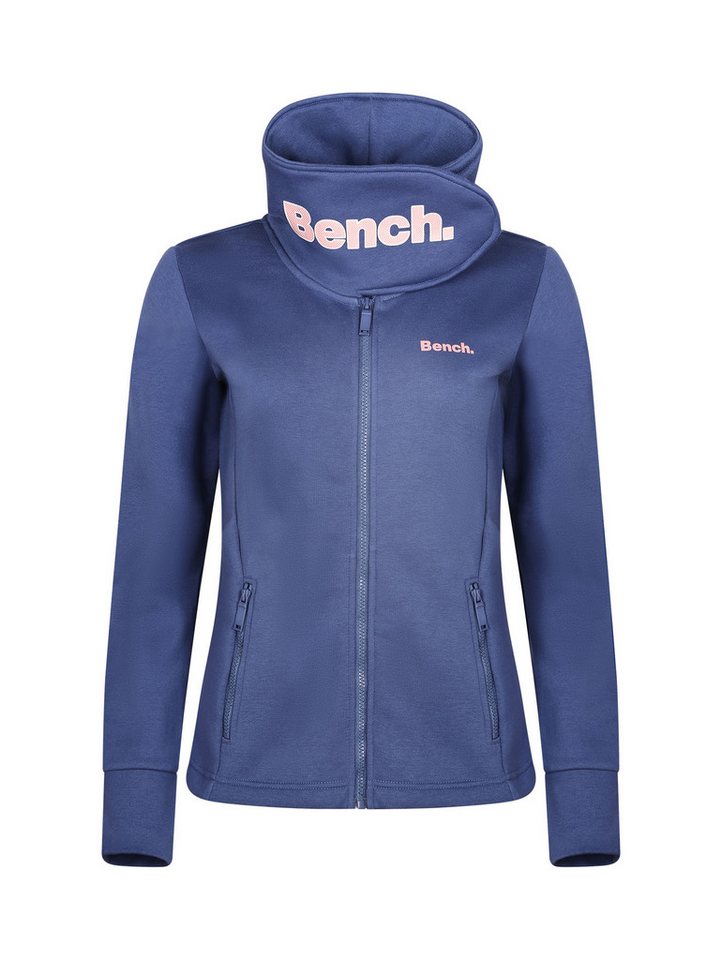 Bench. Sweatjacke HAYLO aus Baumwolle und Polyester, figurbetonte Passform, Langarm – Bild 5 von 5