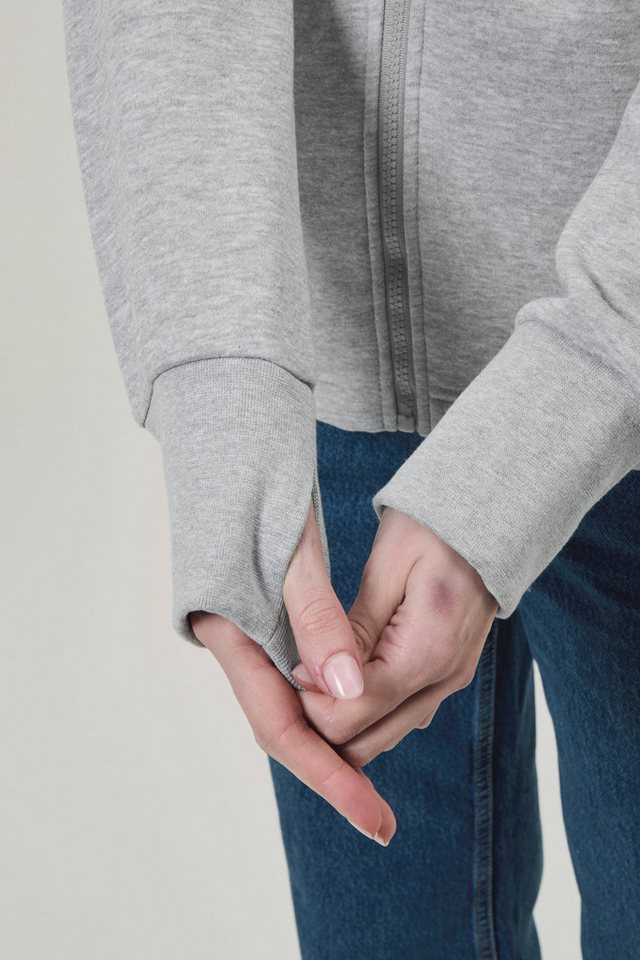 Bench. Sweatjacke HAYLO aus Baumwolle und Polyester, figurbetonte Passform, Langarm – Bild 3 von 5
