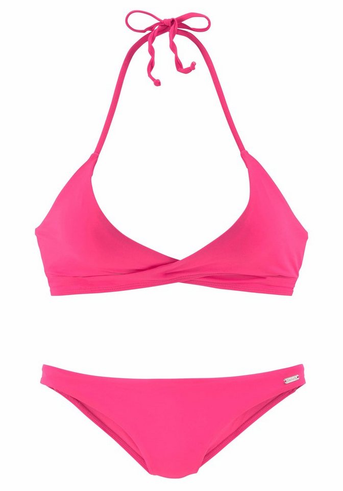 Bench. Triangel-Bikini in Wickeloptik – Bild 2 von 5