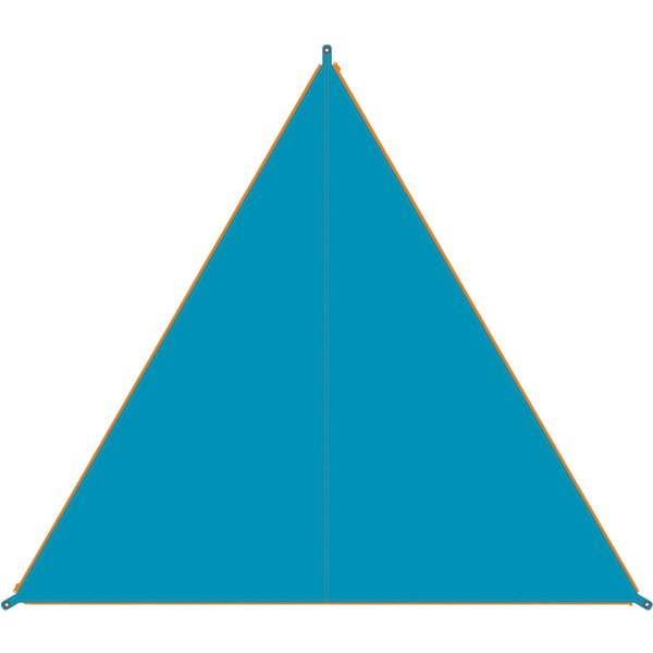 BENT Sonnensegel Zip-Canvas