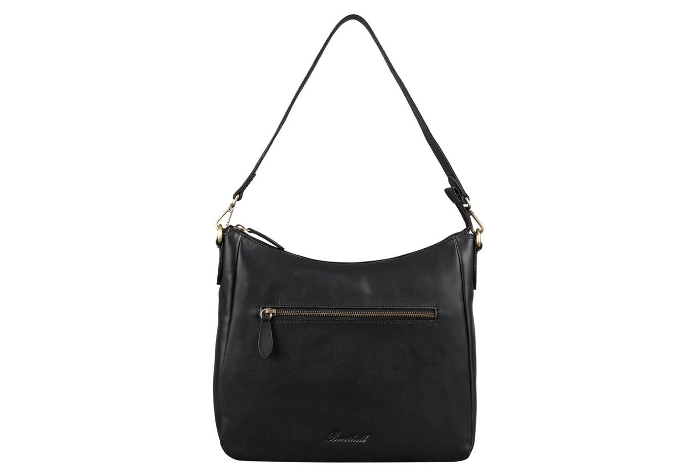 Benthill Handtasche Damen Echt Leder Umhängetasche Schultertasche Ledertasche Vintage Bag, Reißverschlussfach – Bild 2 von 5