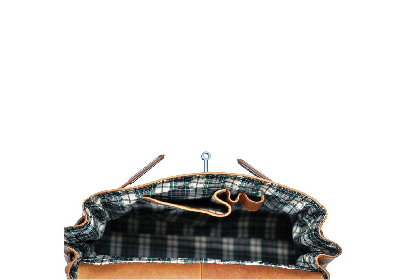 Benthill Henkeltasche Damen Echt Leder Handtasche Umhängetasche Vintage Bag Shopper, Reißverschlussfach – Bild 5 von 5
