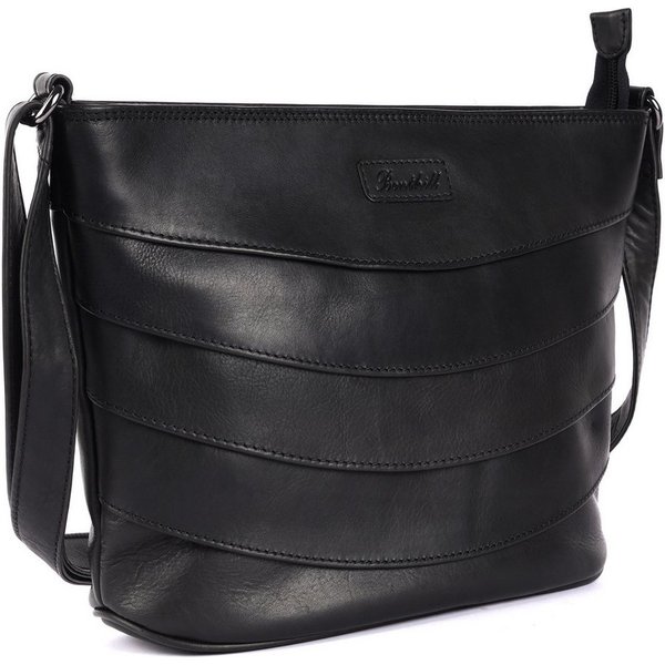 Benthill Umhängetasche Damen Echt Leder Handtasche Shopper Vintage Umhängetasche, Schultergurt / Umhängegurt Reißverschlussfach