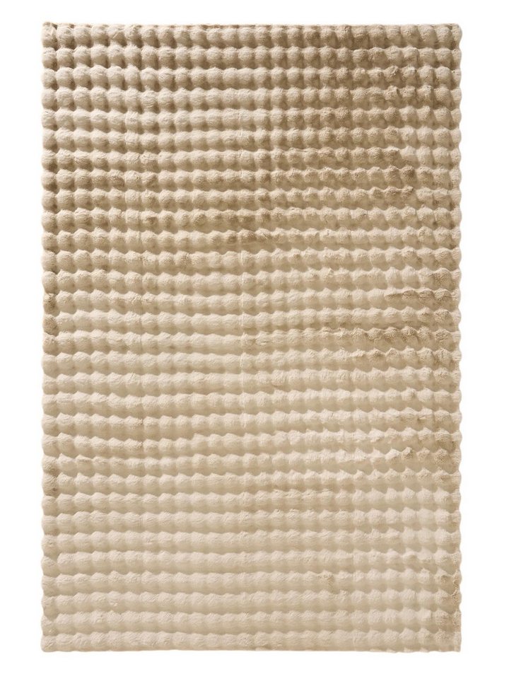 benuta Fellteppich Dave, rechteckig, Höhe: 31 mm, Teppich Wohnzimmer, Schlafzimmer, Esszimmer, Flur, Kunstfaser, Cozy – Bild 2 von 5