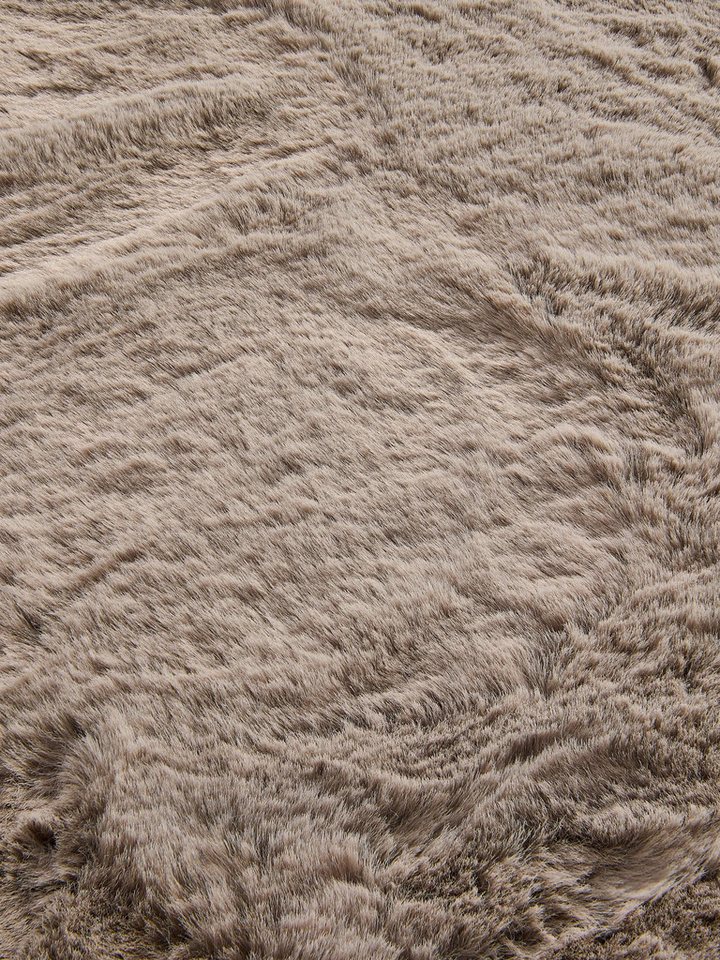 benuta Fellteppich Dave, rechteckig, Höhe: 31 mm, Teppich Wohnzimmer, Schlafzimmer, Esszimmer, Flur, Kunstfaser, Cozy – Bild 5 von 5