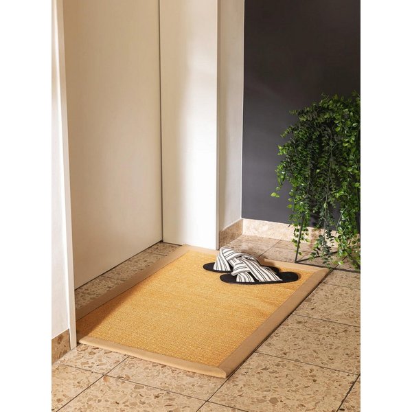 benuta Fußmatte Sana, rechteckig, Höhe: 5 mm, 100% Sisal Naturfaser, Teppich Wohnzimmer, Esszimmer, Schlafzimmer