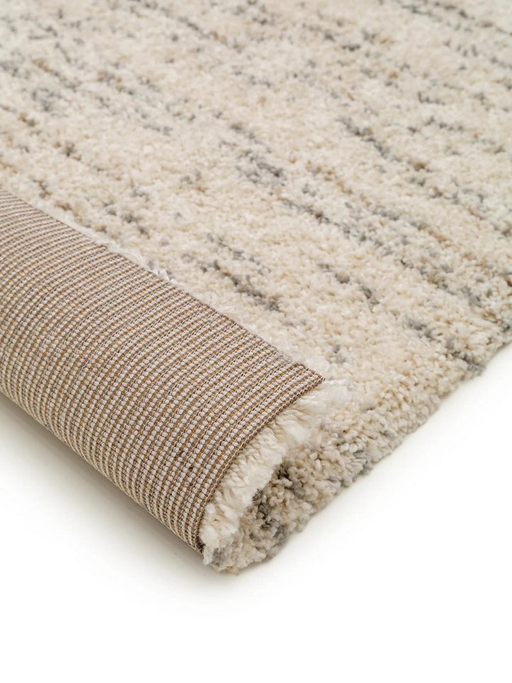 benuta Hochflor-Teppich Gobi, rechteckig, Höhe: 21 mm, Teppich Wohnzimmer, Schlafzimmer, Esszimmer, Flur, Kunstfaser, Cozy – Bild 4 von 5