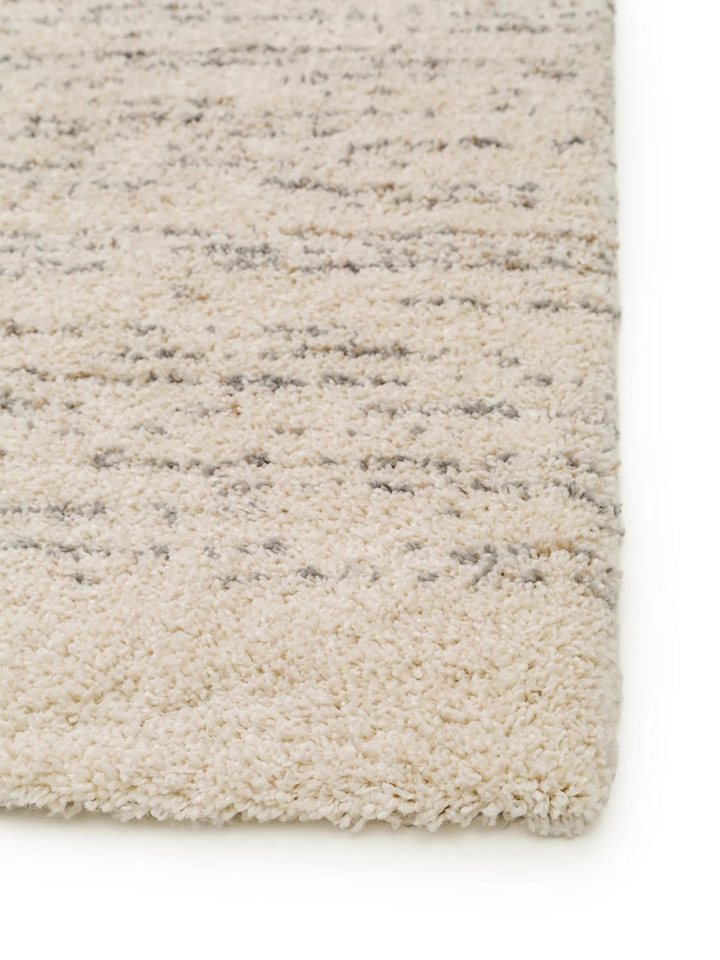 benuta Hochflor-Teppich Gobi, rechteckig, Höhe: 21 mm, Teppich Wohnzimmer, Schlafzimmer, Esszimmer, Flur, Kunstfaser, Cozy – Bild 5 von 5